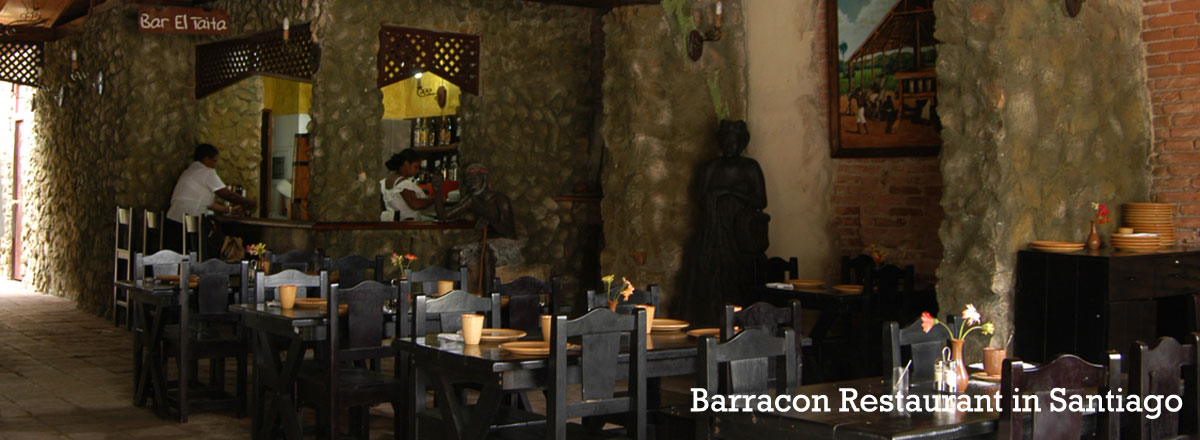 barracon restaurant in santiago de Cuba