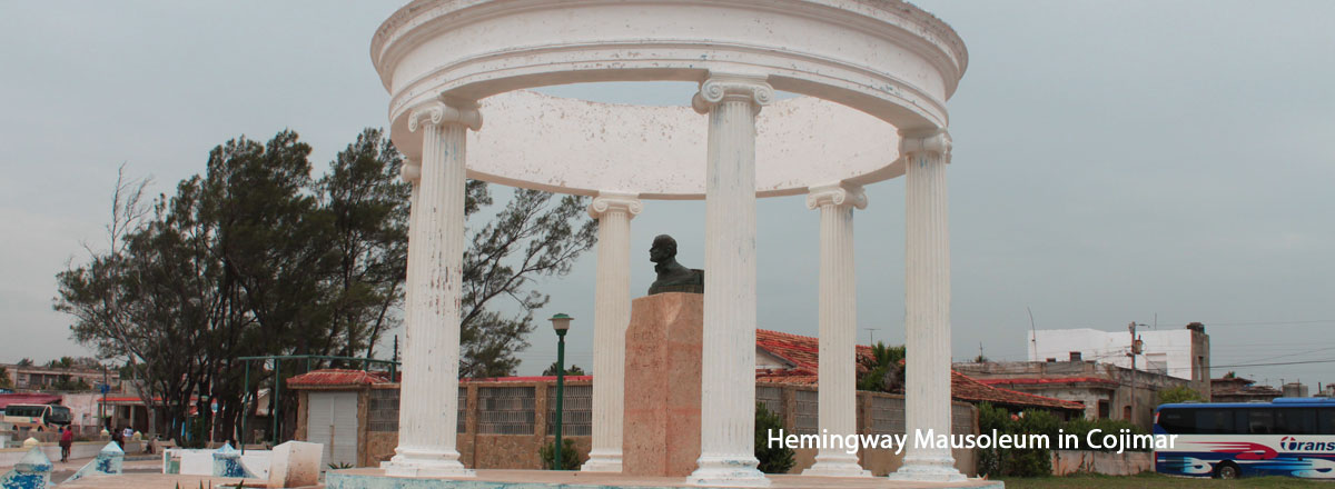 Monumment to Hemingway in Cojímar la Habanaa