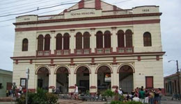 Main Theater in Camagüey cuba