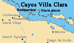 cayos northern villa clara map