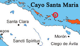 cayo santamaria map