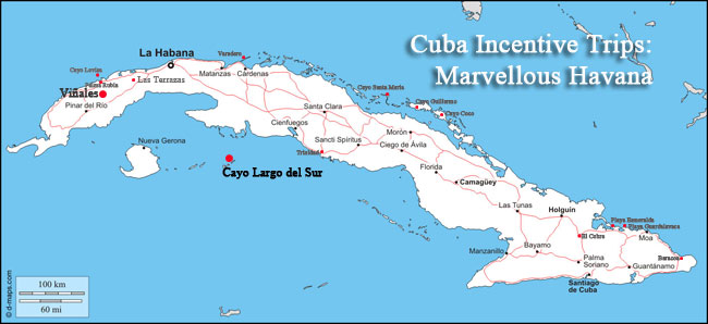 marvelous havana tour map cuba