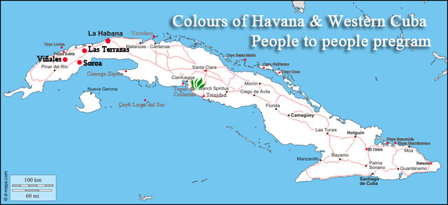 Colours Havana western cuba tour